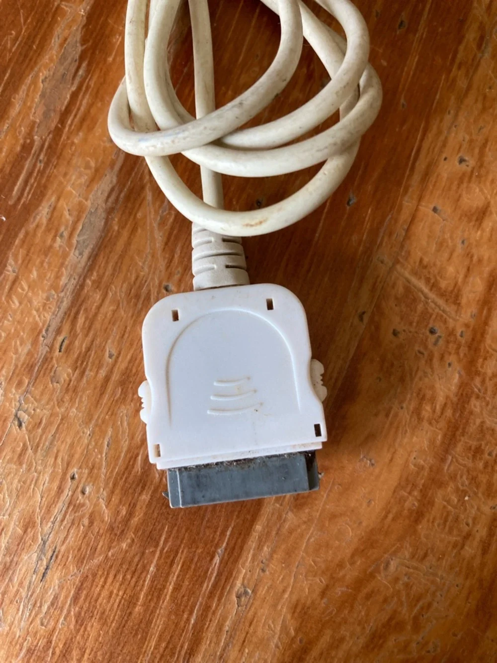 White Cell Phone Travel Charger Adapter with Cable